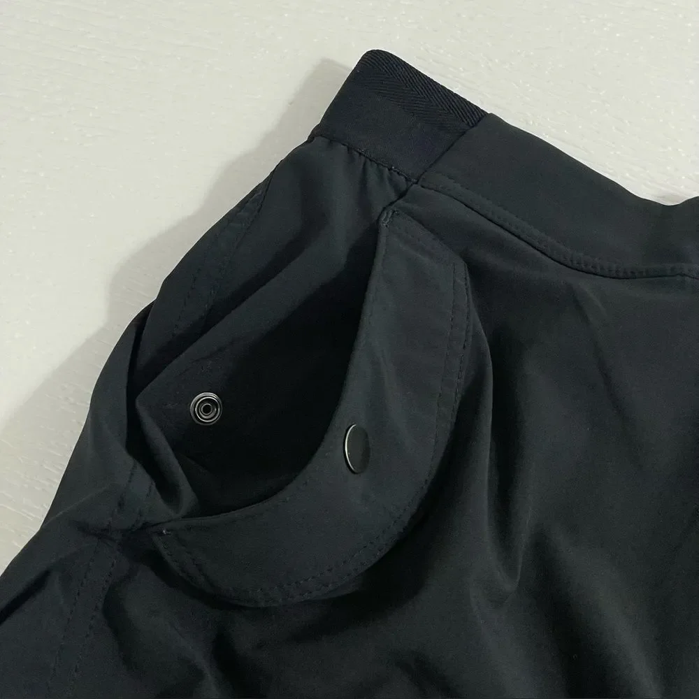 Athleta Vienna Cargo Skort Size 4 Black Golf Sporty Athletic‎ Athleisure